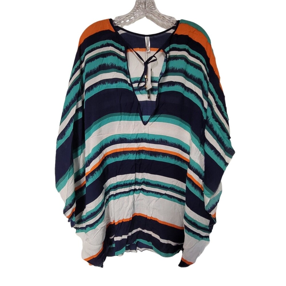 VIX PAULA HERMANNY Cover Up Caftan Swim SMALL